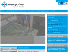 Tablet Screenshot of mesopartner.com